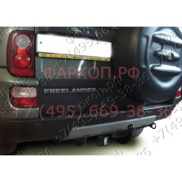 L202-A Лидер-плюс ТСУ для Land Rover Freelander 1 1998-2006 без снятия и выреза бампера. Нагрузки: 1500/75 кг, масса фаркопа 20,84 кг (без электрики в комплекте)