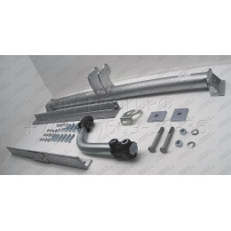 M026A GALIA Полностью оцинкованный фаркоп на Mercedes E-Class w210 седан 1995-2002. Тип шара: A. Без выреза бампера. Нагрузки: 2200/75 кг, масса фаркопа 21,75 кг