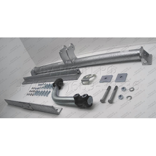 M026A GALIA Полностью оцинкованный фаркоп на Mercedes E-Class w210 седан 1995-2002. Тип шара: A. Без выреза бампера. Нагрузки: 2200/75 кг, масса фаркопа 21,75 кг
