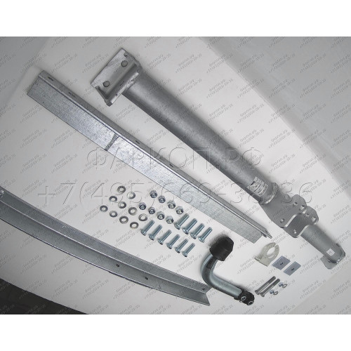 M026A GALIA Полностью оцинкованный фаркоп на Mercedes E-Class w210 седан 1995-2002. Тип шара: A. Без выреза бампера. Нагрузки: 2200/75 кг, масса фаркопа 21,75 кг