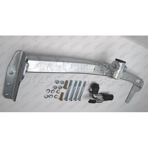 M057C GALIA Полностью оцинкованный фаркоп на Mitsubishi Pajero Sport 1998-2008, Mitsubishi Shogun 1998-2010, Mitsubishi Montero Sport 1998-2010. Тип шара: C (горизонтальный съемный). Установка без снятия и выреза бампера. Нагрузки: 3000/120 кг, масса фарк