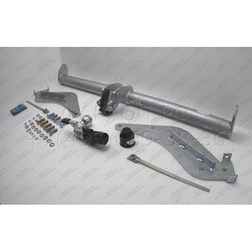 M091C GALIA Полностью оцинкованный фаркоп на Ford Ranger 1996-2007, 2007-2012, Mazda B2500 1996-2007, Mazda BT-50 2007-2012. Тип шара: C (горизонтальный съемный). Установка без снятия и выреза бампера. Нагрузки: 2600/75 кг, масса фаркопа 21,57 кг