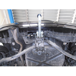 M113A GALIA Полностью оцинкованный фаркоп на Mercedes A-Class w169 2004-2012, Mercedes B-Class w245 2005-2011. Подрозетник убирается за бампер. Тип шара: A. Невидимый вырез ба