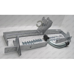 M113A GALIA Полностью оцинкованный фаркоп на Mercedes A-Class w169 2004-2012, Mercedes B-Class w245 2005-2011. Подрозетник убирается за бампер. Тип шара: A. Невидимый вырез ба