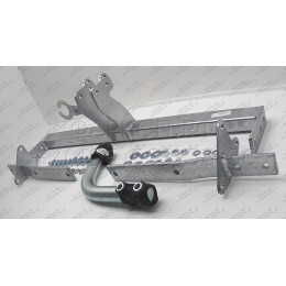 M113A GALIA Полностью оцинкованный фаркоп на Mercedes A-Class w169 2004-2012, Mercedes B-Class w245 2005-2011. Подрозетник убирается за бампер. Тип шара: A. Невидимый вырез ба