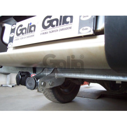 M120C GALIA Полностью оцинкованный фаркоп на Mitsubishi L200 1996-2006, 2006-2015, 2015-2023, FIAT Fullback 2016-2019. Тип шара: C (горизонтальный съемный). Без выреза бампера. На