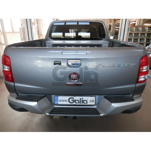 M120C GALIA Полностью оцинкованный фаркоп на Mitsubishi L200 1996-2006, 2006-2015, 2015-2023, FIAT Fullback 2016-2019. Тип шара: C (горизонтальный съемный). Без выреза бампера. Нагрузки: 3100/125 кг, масса фаркопа 29,35 кг