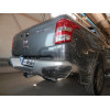 M120C GALIA Полностью оцинкованный фаркоп на Mitsubishi L200 1996-2006, 2006-2015, 2015-2023, FIAT Fullback 2016-2019. Тип шара: C (горизонтальный съемный). Без выреза бампера. Нагрузки: 3100/125 кг, масса фаркопа 29,35 кг