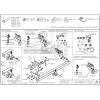 M120C GALIA Полностью оцинкованный фаркоп на Mitsubishi L200 1996-2006, 2006-2015, 2015-2023, FIAT Fullback 2016-2019. Тип шара: C (горизонтальный съемный). Без выреза бампера. Нагрузки: 3100/125 кг, масса фаркопа 29,35 кг