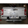 M120C GALIA Полностью оцинкованный фаркоп на Mitsubishi L200 1996-2006, 2006-2015, 2015-2023, FIAT Fullback 2016-2019. Тип шара: C (горизонтальный съемный). Без выреза бампера. Нагрузки: 3100/125 кг, масса фаркопа 29,35 кг