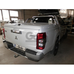 M120C GALIA Полностью оцинкованный фаркоп на Mitsubishi L200 1996-2006, 2006-2015, 2015-2023, FIAT Fullback 2016-2019. Тип шара: C (горизонтальный съемный). Без выреза бампера. На