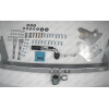 M120C GALIA Полностью оцинкованный фаркоп на Mitsubishi L200 1996-2006, 2006-2015, 2015-2023, FIAT Fullback 2016-2019. Тип шара: C (горизонтальный съемный). Без выреза бампера. Нагрузки: 3100/125 кг, масса фаркопа 29,35 кг