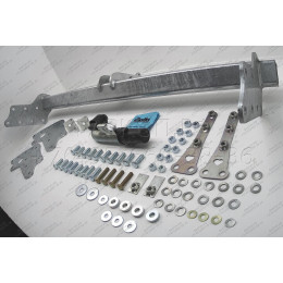 M120C GALIA Полностью оцинкованный фаркоп на Mitsubishi L200 1996-2006, 2006-2015, 2015-2023, FIAT Fullback 2016-2019. Тип шара: C (горизонтальный съемный). Без выреза бампера. На