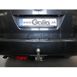 M124C GALIA Полностью оцинкованный фаркоп на Mazda 5 2005-2010, 2010-2015. Подрозетник убирается за бампер. Тип шара: C (горизонтальный съемный). Невидимый вы