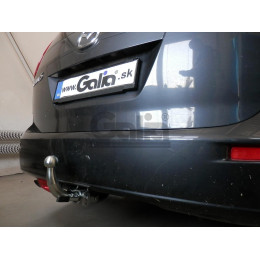 M124C GALIA Полностью оцинкованный фаркоп на Mazda 5 2005-2010, 2010-2015. Подрозетник убирается за бампер. Тип шара: C (горизонтальный съемный). Невидимый вы