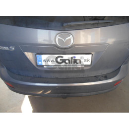 M124C GALIA Полностью оцинкованный фаркоп на Mazda 5 2005-2010, 2010-2015. Подрозетник убирается за бампер. Тип шара: C (горизонтальный съемный). Невидимый вы