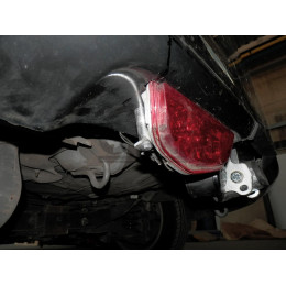 M124C GALIA Полностью оцинкованный фаркоп на Mazda 5 2005-2010, 2010-2015. Подрозетник убирается за бампер. Тип шара: C (горизонтальный съемный). Невидимый вы