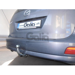 M124C GALIA Полностью оцинкованный фаркоп на Mazda 5 2005-2010, 2010-2015. Подрозетник убирается за бампер. Тип шара: C (горизонтальный съемный). Невидимый вы