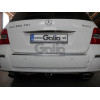 M127C GALIA Полностью оцинкованный фаркоп на Mercedes GLK-Class x204 2008-2015. Подрозетник убирается за бампер. Тип шара: C (горизонтальный съемный). Невидимый вырез бампера. Нагрузки: 2500/100 кг, масса фаркопа 20,37 кг
