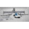 M127C GALIA Полностью оцинкованный фаркоп на Mercedes GLK-Class x204 2008-2015. Подрозетник убирается за бампер. Тип шара: C (горизонтальный съемный). Невидимый вырез бампера. Нагрузки: 2500/100 кг, масса фаркопа 20,37 кг