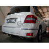 M127C GALIA Полностью оцинкованный фаркоп на Mercedes GLK-Class x204 2008-2015. Подрозетник убирается за бампер. Тип шара: C (горизонтальный съемный). Невидимый вырез бампера. Нагрузки: 2500/100 кг, масса фаркопа 20,37 кг