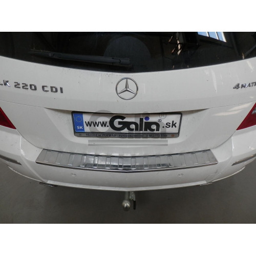 M127C GALIA Полностью оцинкованный фаркоп на Mercedes GLK-Class x204 2008-2015. Подрозетник убирается за бампер. Тип шара: C (горизонтальный съемный). Невидимый вырез бампера. Нагрузки: 2500/100 кг, масса фаркопа 20,37 кг