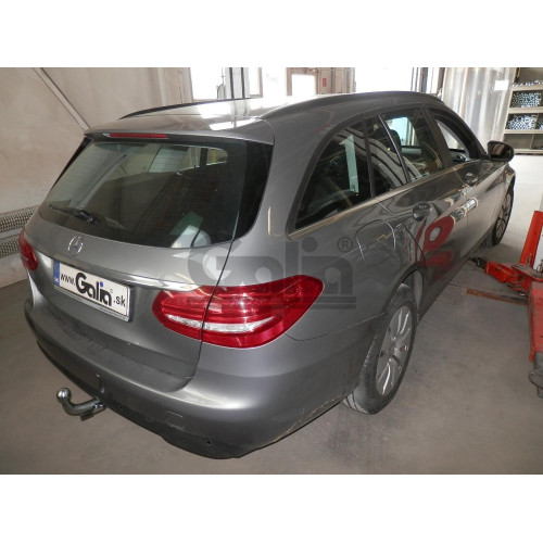 M141C GALIA Полностью оцинкованный фаркоп на Mercedes w205 седан/s205 универсал 2014-2021. Тип шара: C (горизонтальный съемный). Установка без выреза бампера. Нагрузки: 1900/100 кг, масса фаркопа 17,87 кг