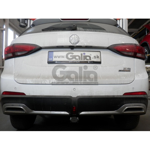M152A GALIA Полностью оцинкованный фаркоп на MG ZS 2024-, MG ZS Hybrid+ 2024-. Тип шара: A. Установка без выреза бампера. Нагрузки: 1000/60 кг, масса фаркопа 15,32 кг