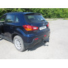 MAS-10-991122.00 PT GROUP Фаркоп на Mitsubishi ASX 2010-2022 без подрезки бампера. Тип шара: E (легкосъемный шар под квадрат). Нагрузки: 1600/80 кг, масса фаркопа 17 кг (без электрики в комплекте)