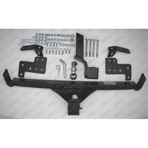 MAS-10-991122.00 PT GROUP Фаркоп на Mitsubishi ASX 2010-2022 без подрезки бампера. Тип шара: E (легкосъемный шар под квадрат). Нагрузки: 1600/80 кг, масса фаркопа 17 кг (без электрики в комплекте)