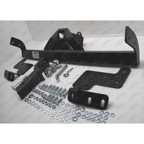 MAS-10-991122.00 PT GROUP Фаркоп на Mitsubishi ASX 2010-2022 без подрезки бампера. Тип шара: E (легкосъемный шар под квадрат). Нагрузки: 1600/80 кг, масса фаркопа 17 кг (без электрики в комплекте)
