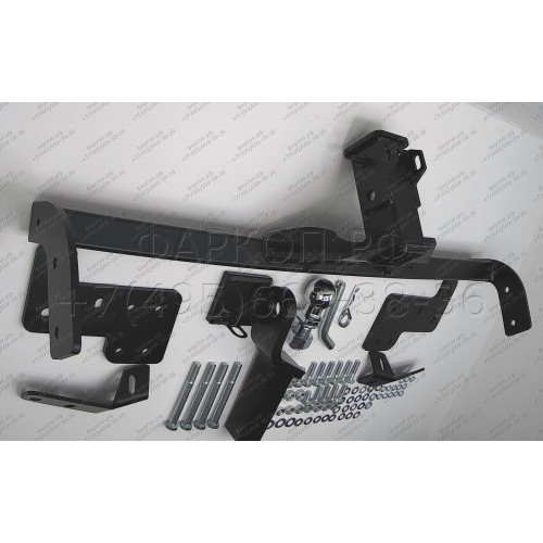 MAS-10-991122.00 PT GROUP Фаркоп на Mitsubishi ASX 2010-2022 без подрезки бампера. Тип шара: E (легкосъемный шар под квадрат). Нагрузки: 1600/80 кг, масса фаркопа 17 кг (без электрики в комплекте)