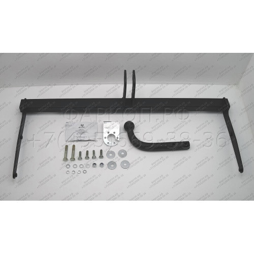 MZ 02 AVTOS Фаркоп на Mazda 5 2005-2010. Необходима подрезка бампера. Тип шара: A. Нагрузки: 1500/75 кг, масса фаркопа 13 кг (без электрики в комплекте)