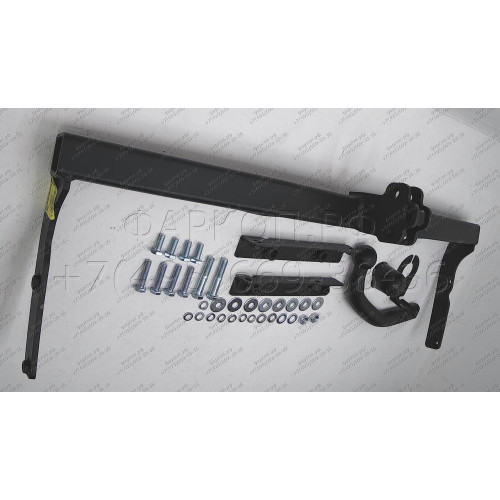 N-065 STEINHOF Фаркоп на Nissan Note E11 2006-2014. Требуется подрезка бампера. Тип шара: A. Нагрузки: 1200/50 кг, масса фаркопа 13,4 кг (без электрики в комплекте)