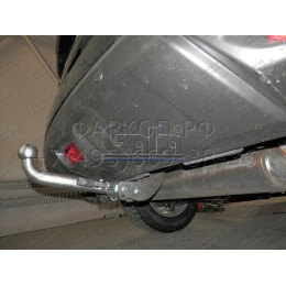 N055C GALIA Полностью оцинкованный фаркоп на Nissan X-Trail T32 2014-2022, Renault Koleos 2016-2020. Тип шара: C (горизонтальный съемный). Без выреза бампера. Нагрузки: 2000/