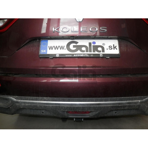N055C GALIA Полностью оцинкованный фаркоп на Nissan X-Trail T32 2014-2022, Renault Koleos 2016-2020. Тип шара: C (горизонтальный съемный). Без выреза бампера. Нагрузки: 2000/100 кг, масса фаркопа 22,07 кг