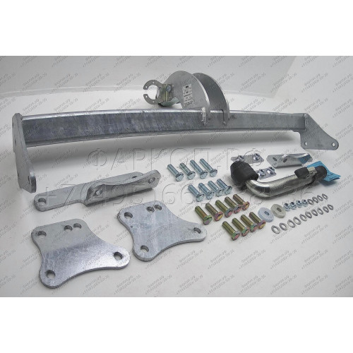 N055C GALIA Полностью оцинкованный фаркоп на Nissan X-Trail T32 2014-2022, Renault Koleos 2016-2020. Тип шара: C (горизонтальный съемный). Без выреза бампера. Нагрузки: 2000/100 кг, масса фаркопа 22,07 кг