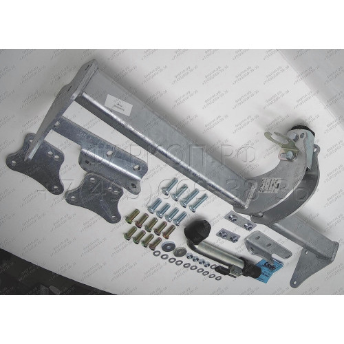 N055C GALIA Полностью оцинкованный фаркоп на Nissan X-Trail T32 2014-2022, Renault Koleos 2016-2020. Тип шара: C (горизонтальный съемный). Без выреза бампера. Нагрузки: 2000/100 кг, масса фаркопа 22,07 кг