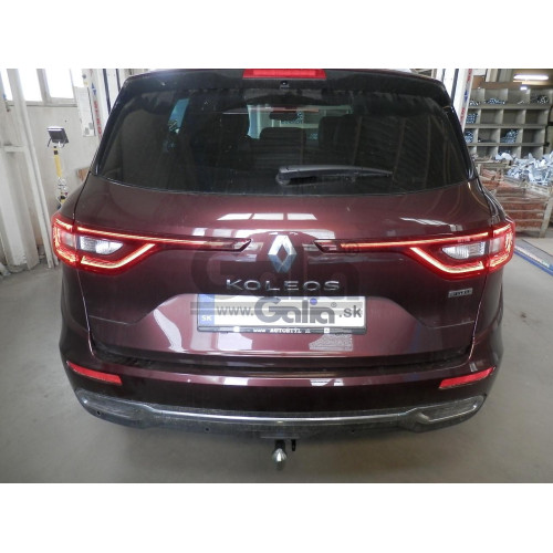 N055C GALIA Полностью оцинкованный фаркоп на Nissan X-Trail T32 2014-2022, Renault Koleos 2016-2020. Тип шара: C (горизонтальный съемный). Без выреза бампера. Нагрузки: 2000/100 кг, масса фаркопа 22,07 кг