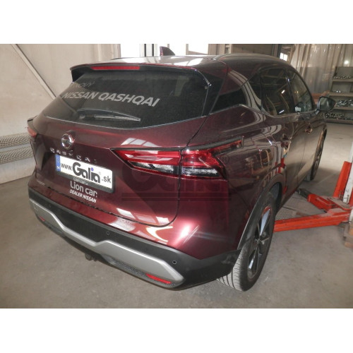N060A GALIA Полностью оцинкованный фаркоп на Nissan Qashqai 2021-. Тип шара: A. Установка без выреза бампера. Нагрузки: 2000/100 кг, масса фаркопа 17,12 кг