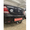 N110-A Лидер-плюс ТСУ для Nissan Almera Classic седан 2006-2012. Требуется подрезка бампера. Нагрузки: 1000/75 кг, масса фаркопа 14,14 кг (без электрики в комплекте)