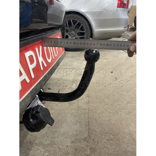 N110-A Лидер-плюс ТСУ для Nissan Almera Classic седан 2006-2012. Требуется подрезка бампера. Нагрузки: 1000/75 кг, масса фаркопа 14,14 кг (без электрики в комплекте)