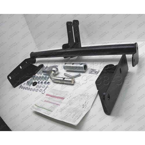 N122-BA TAVIALS ТСУ для Nissan X-Trail T32 2014-2022 без выреза бампера. Тип шара: C (оцинкованный, съемный). Нагрузки: 2000/75 кг, масса фаркопа 20,54 кг (без электрики в комплекте)