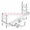 O-112 STEINHOF Фаркоп на Opel Astra II (G) седан/хетчбек 5 дверей 03/1998-2009, Astra II (G) хетчбек 3 двери 2000-2005 без подрезки бампера. Тип шара: A. Нагрузки: 1500/75 кг, масса фаркопа 17,3 кг (без электрики в комплекте)