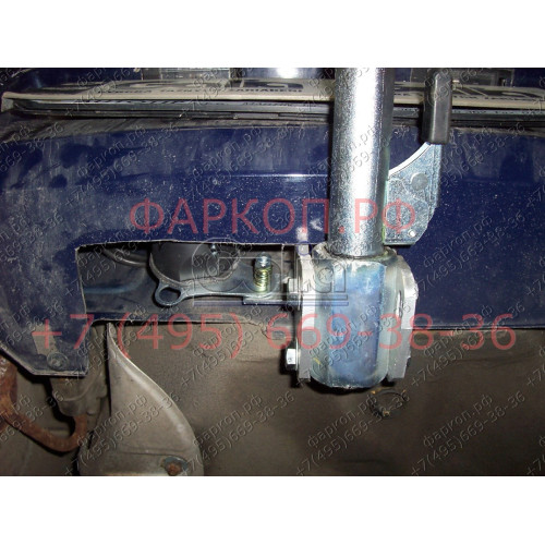 O044A GALIA Полностью оцинкованный фаркоп на Opel Meriva A 2003-2010. Подрозетник убирается за бампер. Тип шара: A. Невидимый вырез бампера. Нагрузки: 1300/60 кг, масса фаркопа 18,82 кг