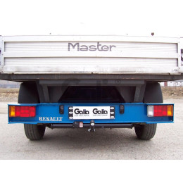 O046C GALIA Полностью оцинкованный фаркоп на Opel Movano A 1999-2010, Renault Master 1998-2010 платформа. Тип шара: C (горизонтальный съемный). Установка без снятия и в