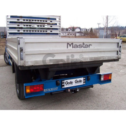 O046C GALIA Полностью оцинкованный фаркоп на Opel Movano A 1999-2010, Renault Master 1998-2010 платформа. Тип шара: C (горизонтальный съемный). Установка без снятия и в