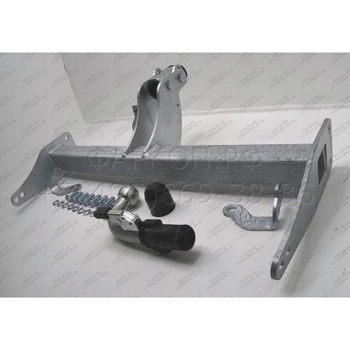 O065C GALIA Полностью оцинкованный фаркоп на Opel Antara 2006-2013, 2013-2017, Chevrolet Captiva 2006-2013, 2013-2018. Только для авто без запаски снизу. Подрозетник убирается за бампер. Тип шара: C (горизонтальный съемный). Невидимый вырез бампера. Нагру