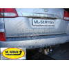 O 71 AUTO-HAK Фаркоп для Toyota Land Cruiser 200 2008-2021, Lexus LX 2007-2021. Требуется подрезка бампера. Тип шара: F. Нагрузки: 3500/140 кг, масса фаркопа 11,7 кг