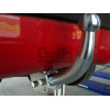 P029A GALIA Полностью оцинкованный фаркоп на Peugeot 206 хетчбек 2003-2010. Подрозетник убирается за бампер. Тип шара: A. Невидимый вырез бампера. Нагрузки: 1100/50 кг, масса фаркопа 12,72 кг
